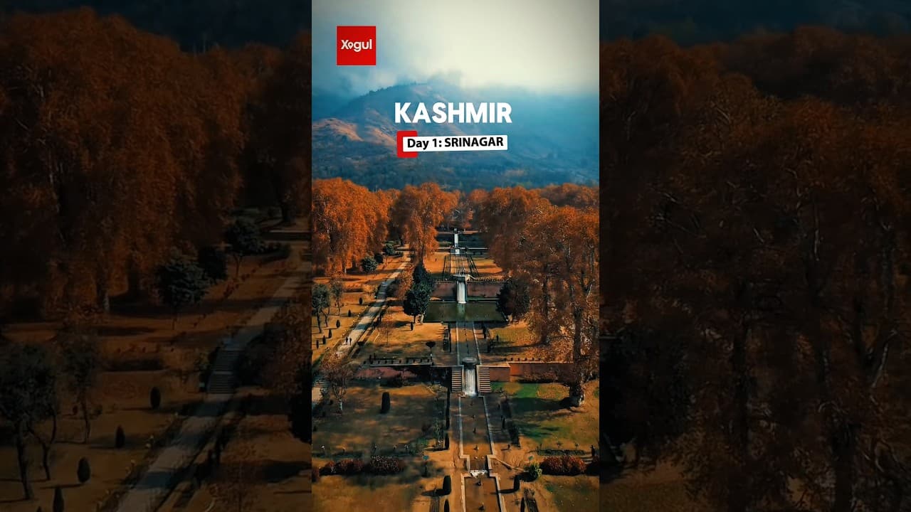 Best itinerary for your kashmir trip by xogul #viral #xogul